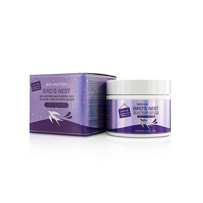 Ночная маска с экстрактом ласточкиного гнезда Farmstay Skin Another Birds Nest Aqua Sleeping Pack