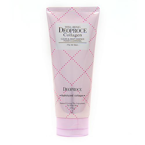 Пенка для умывания с морским коллагеном Deoproce