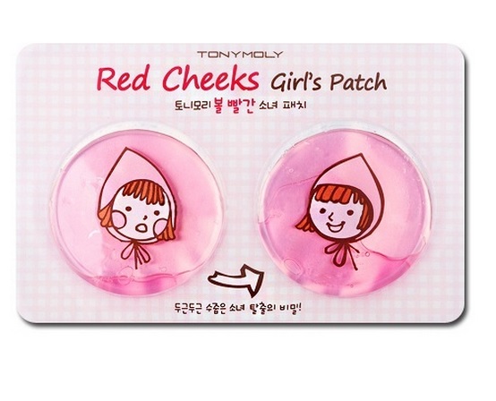 Очищающие патчи для придания румянца Tony Moly
