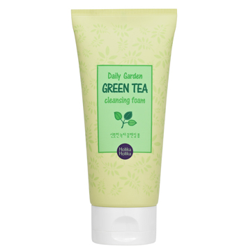 очищающая пенка с зеленым чаем Holika Holika