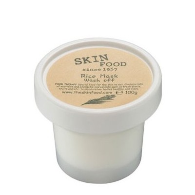 Рисовая очищающая маска SKINFOOD Rice Mask Wash off skinfood rice маска смываемая для лица rice маска смываемая для лица