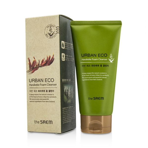 Очищающая пенка с новозеландским льном The Saem