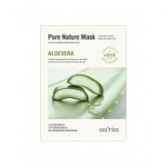 Secriss Pure Nature Mask Pack (Aloe Vera (Алое)) Тканевая маска для лица